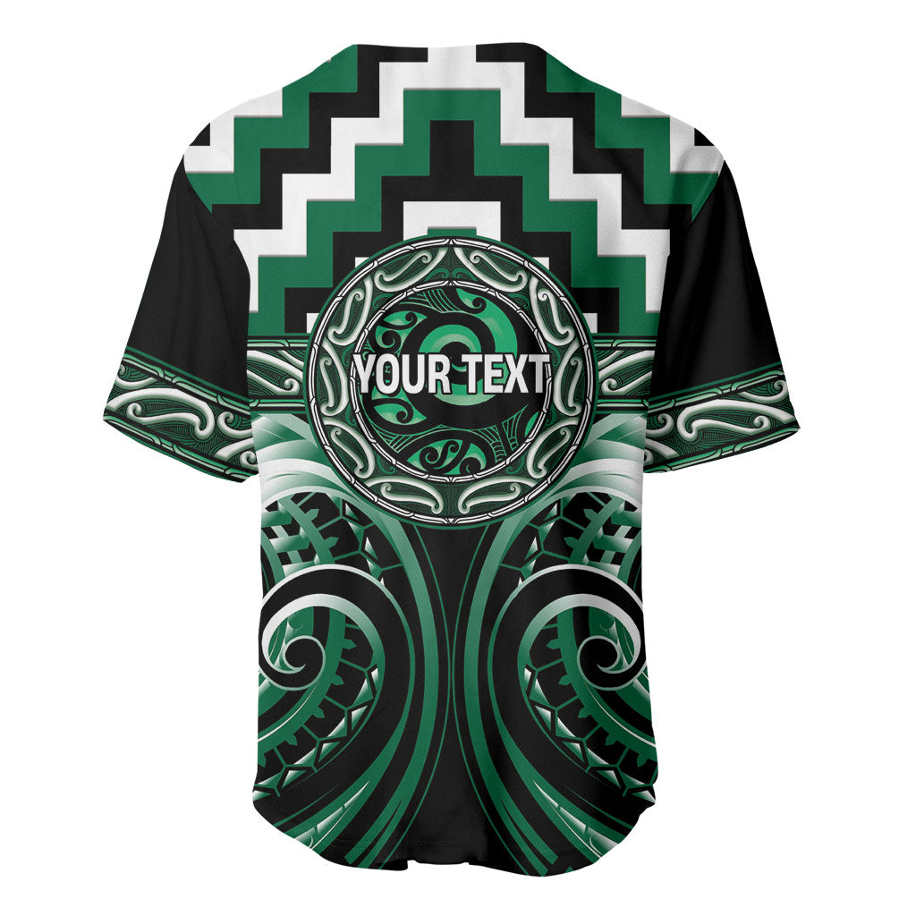Aotearoa Whakatohea Personalised Baseball Jersey Maori Iwi Poutama Puhoro Tattoo