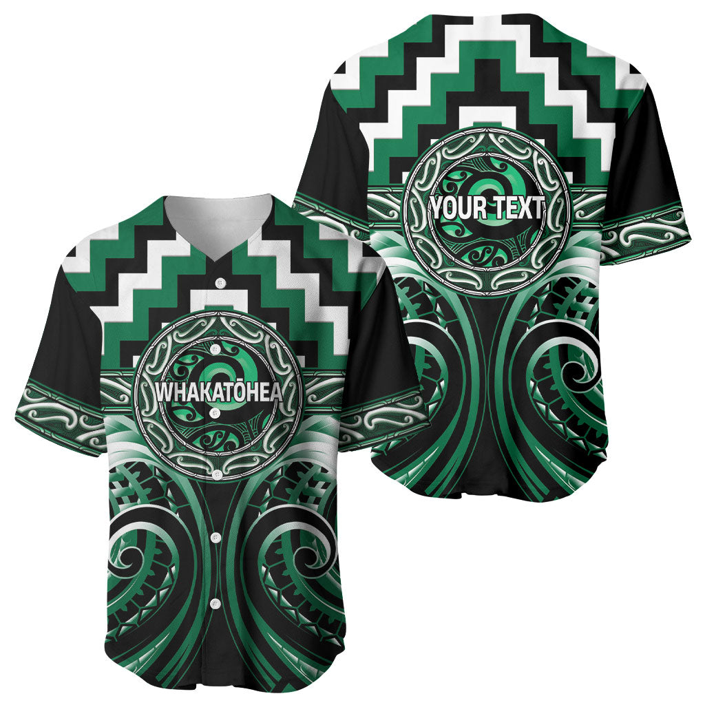 Aotearoa Whakatohea Personalised Baseball Jersey Maori Iwi Poutama Puhoro Tattoo