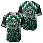 Aotearoa Whakatohea Personalised Baseball Jersey Maori Iwi Poutama Puhoro Tattoo