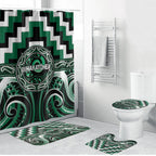 Aotearoa Whakatohea Bathroom Set Maori Iwi Poutama Puhoro Tattoo