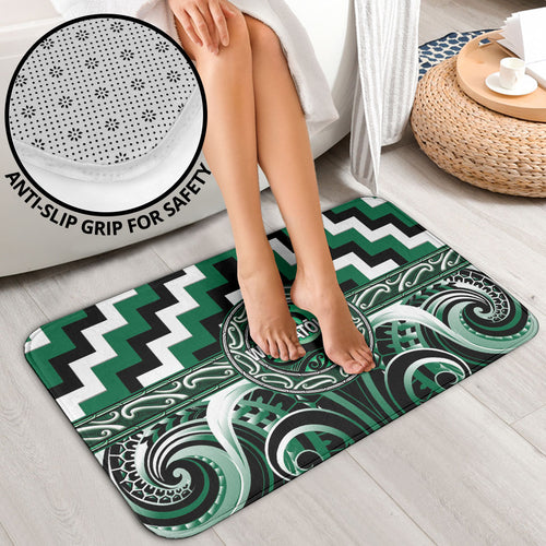 Aotearoa Whakatohea Bathroom Set Maori Iwi Poutama Puhoro Tattoo