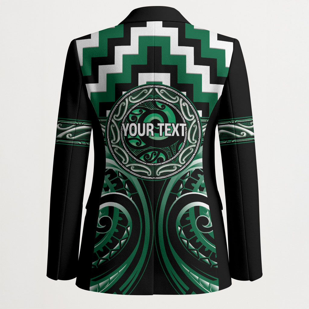 Aotearoa Whakatohea Personalised Blazer Maori Iwi Poutama Puhoro Tattoo