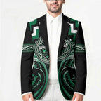 Aotearoa Whakatohea Personalised Blazer Maori Iwi Poutama Puhoro Tattoo