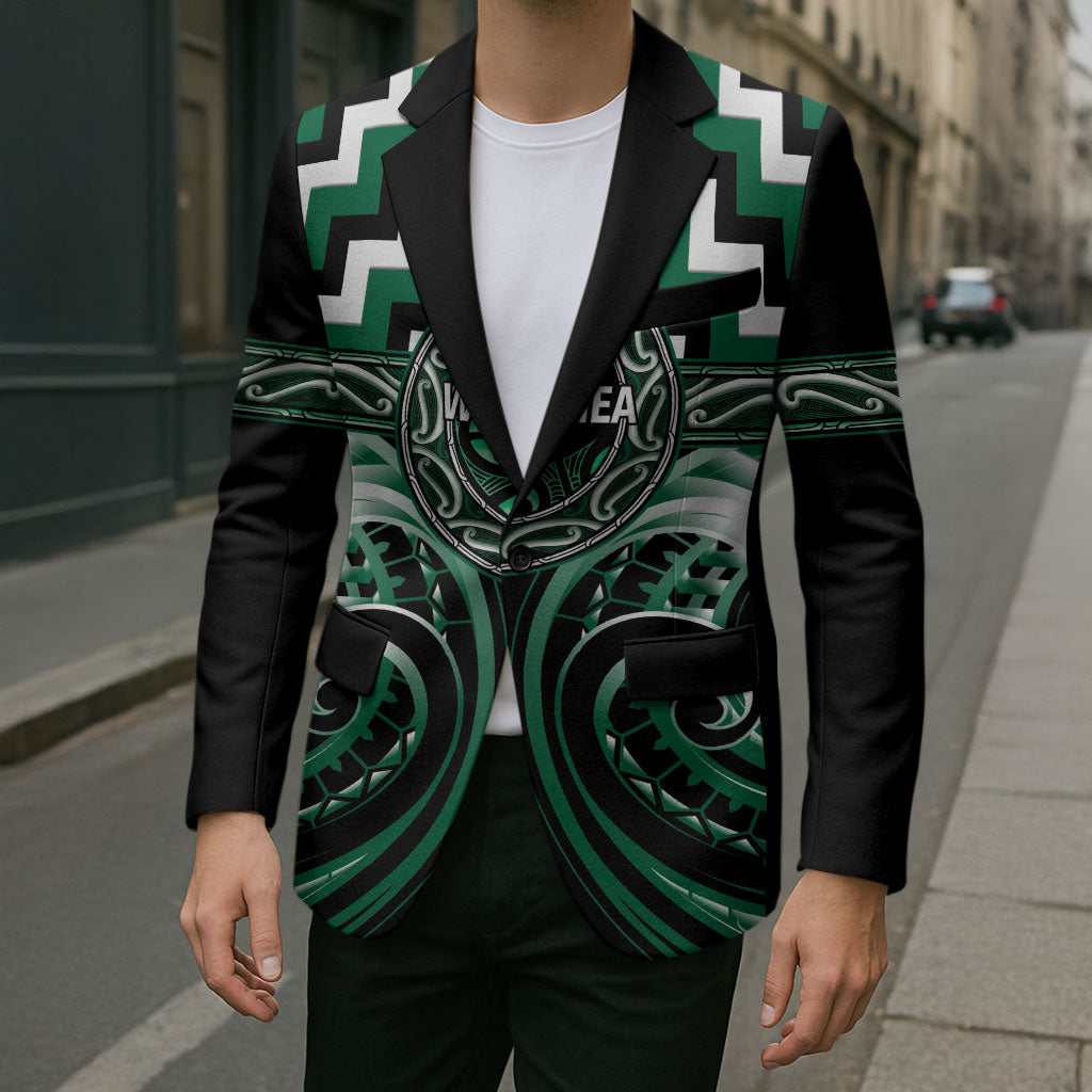 Aotearoa Whakatohea Personalised Blazer Maori Iwi Poutama Puhoro Tattoo