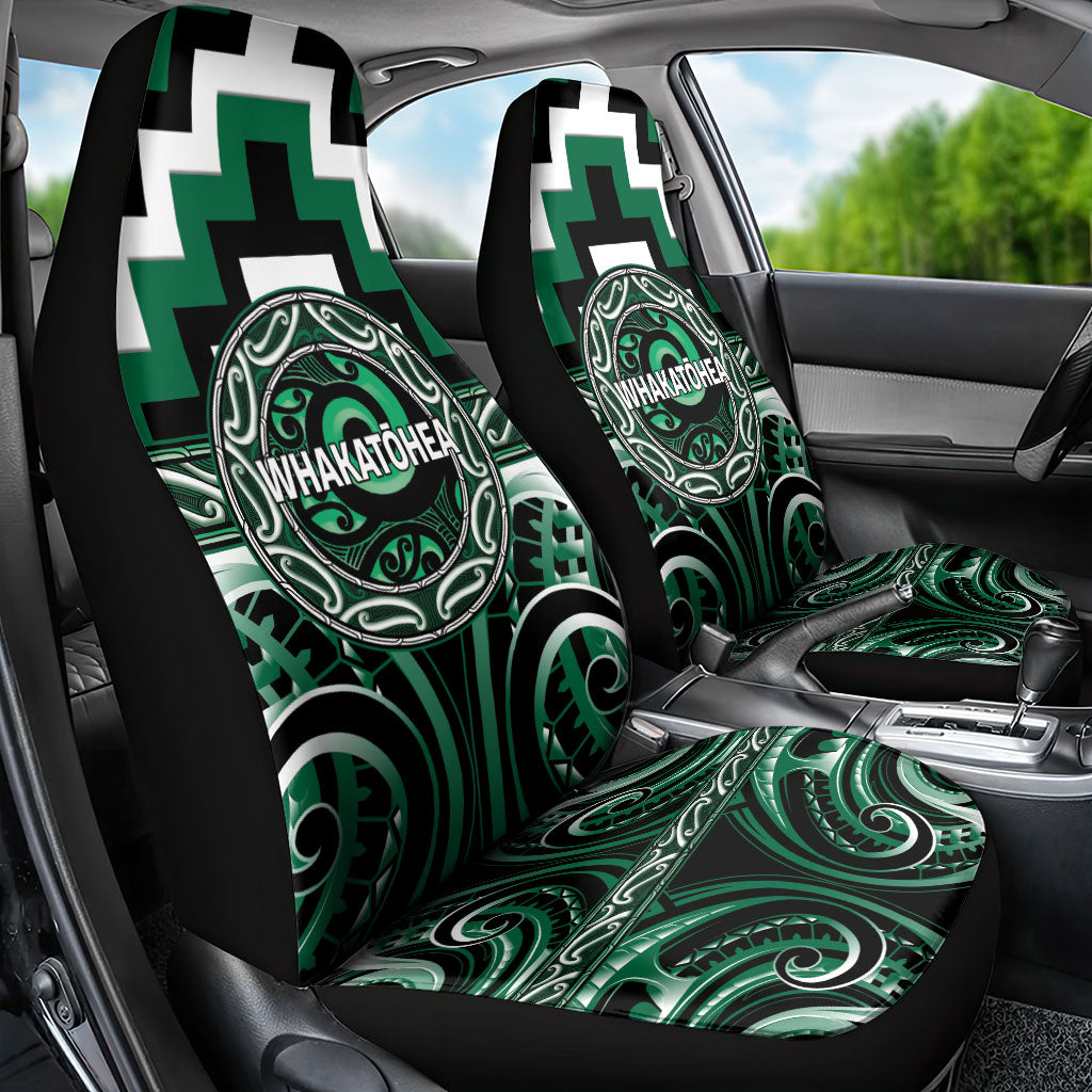 Aotearoa Whakatohea Car Seat Cover Maori Iwi Poutama Puhoro Tattoo