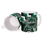 Aotearoa Whakatohea Personalised Ceramic Mug Maori Iwi Poutama Puhoro Tattoo