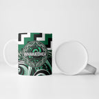 Aotearoa Whakatohea Personalised Ceramic Mug Maori Iwi Poutama Puhoro Tattoo