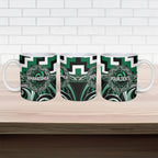 Aotearoa Whakatohea Personalised Ceramic Mug Maori Iwi Poutama Puhoro Tattoo