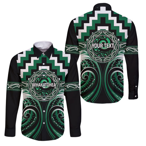 Aotearoa Whakatohea Personalised Family Matching Summer Maxi Dress and Hawaiian Shirt Maori Iwi Poutama Puhoro Tattoo