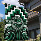 Aotearoa Whakatohea Garden Flag Maori Iwi Poutama Puhoro Tattoo