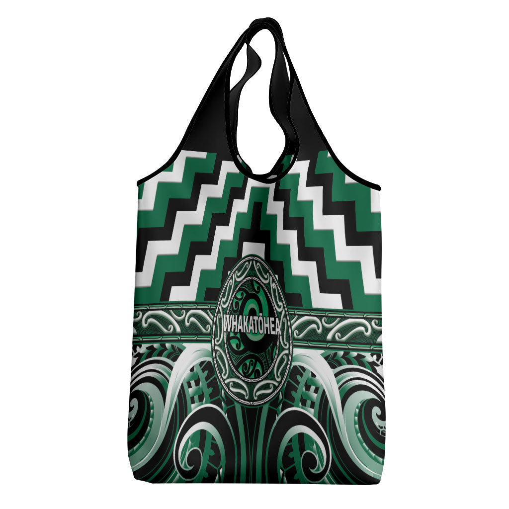 Aotearoa Whakatohea Grocery Bag Maori Iwi Poutama Puhoro Tattoo