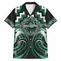 Aotearoa Whakatohea Personalised Hawaiian Shirt Maori Iwi Poutama Puhoro Tattoo