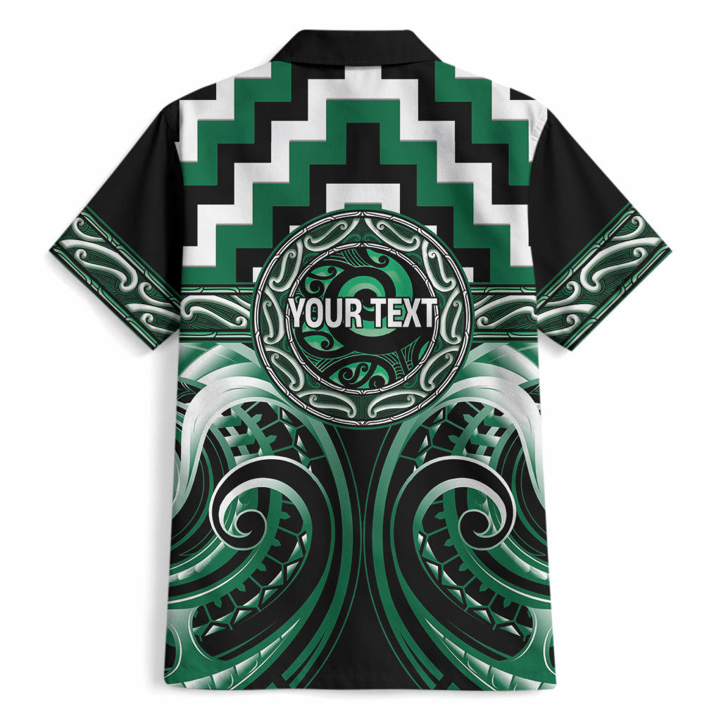 Aotearoa Whakatohea Personalised Hawaiian Shirt Maori Iwi Poutama Puhoro Tattoo