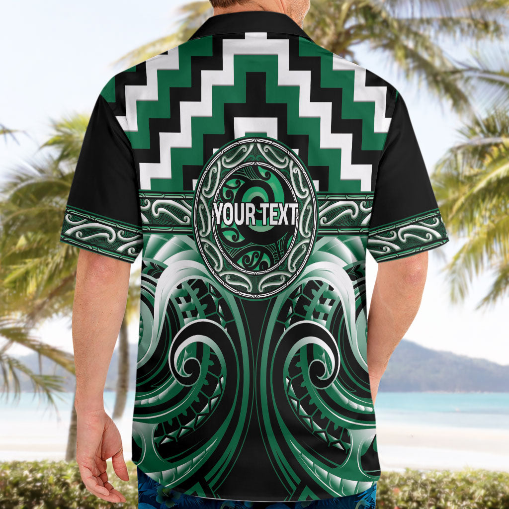 Aotearoa Whakatohea Personalised Hawaiian Shirt Maori Iwi Poutama Puhoro Tattoo
