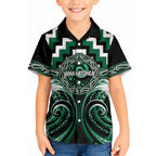 Aotearoa Whakatohea Personalised Hawaiian Shirt Maori Iwi Poutama Puhoro Tattoo