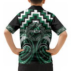 Aotearoa Whakatohea Personalised Hawaiian Shirt Maori Iwi Poutama Puhoro Tattoo