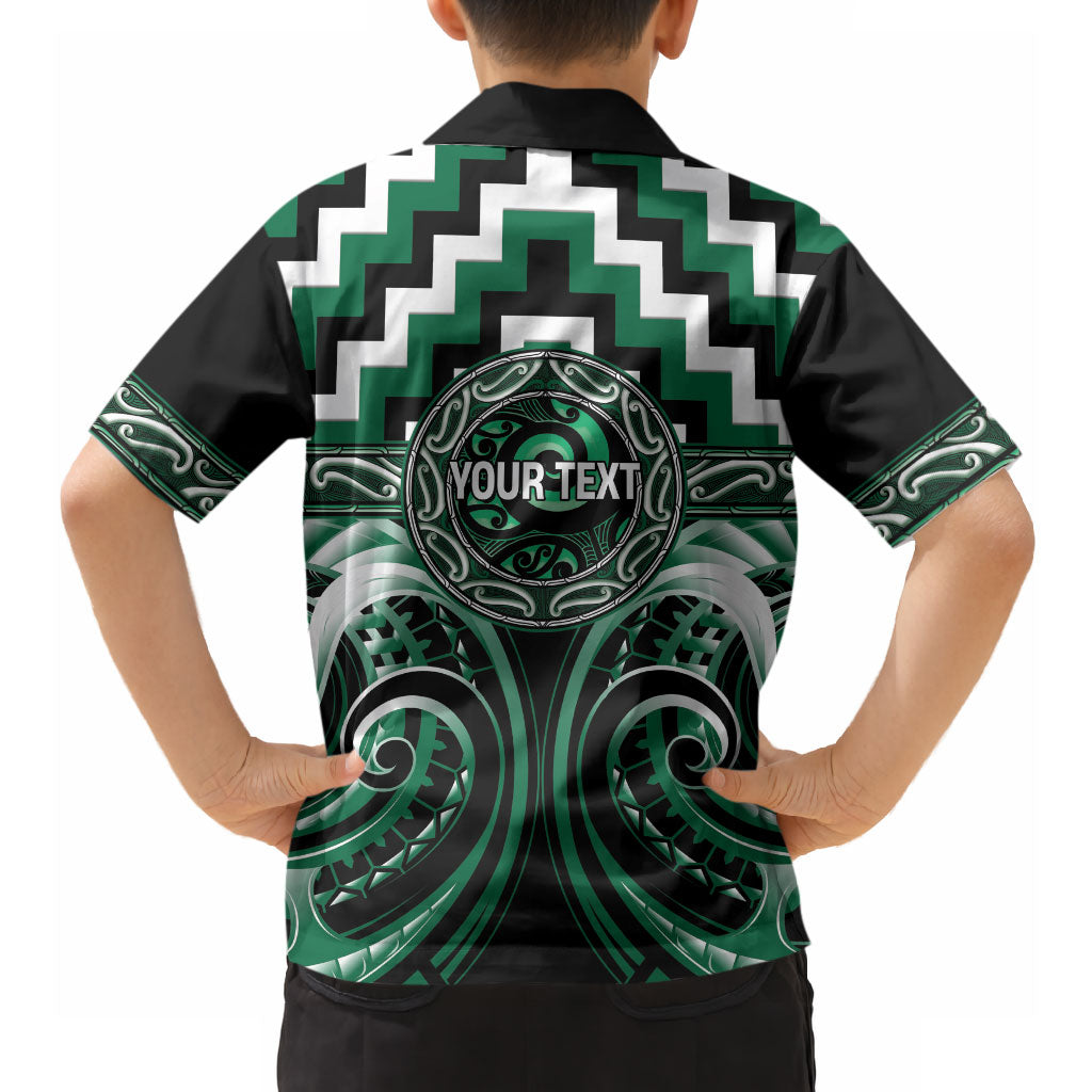 Aotearoa Whakatohea Personalised Hawaiian Shirt Maori Iwi Poutama Puhoro Tattoo