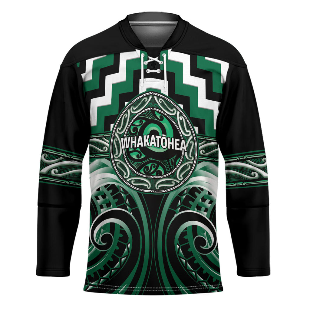 Aotearoa Whakatohea Personalised Hockey Jersey Maori Iwi Poutama Puhoro Tattoo