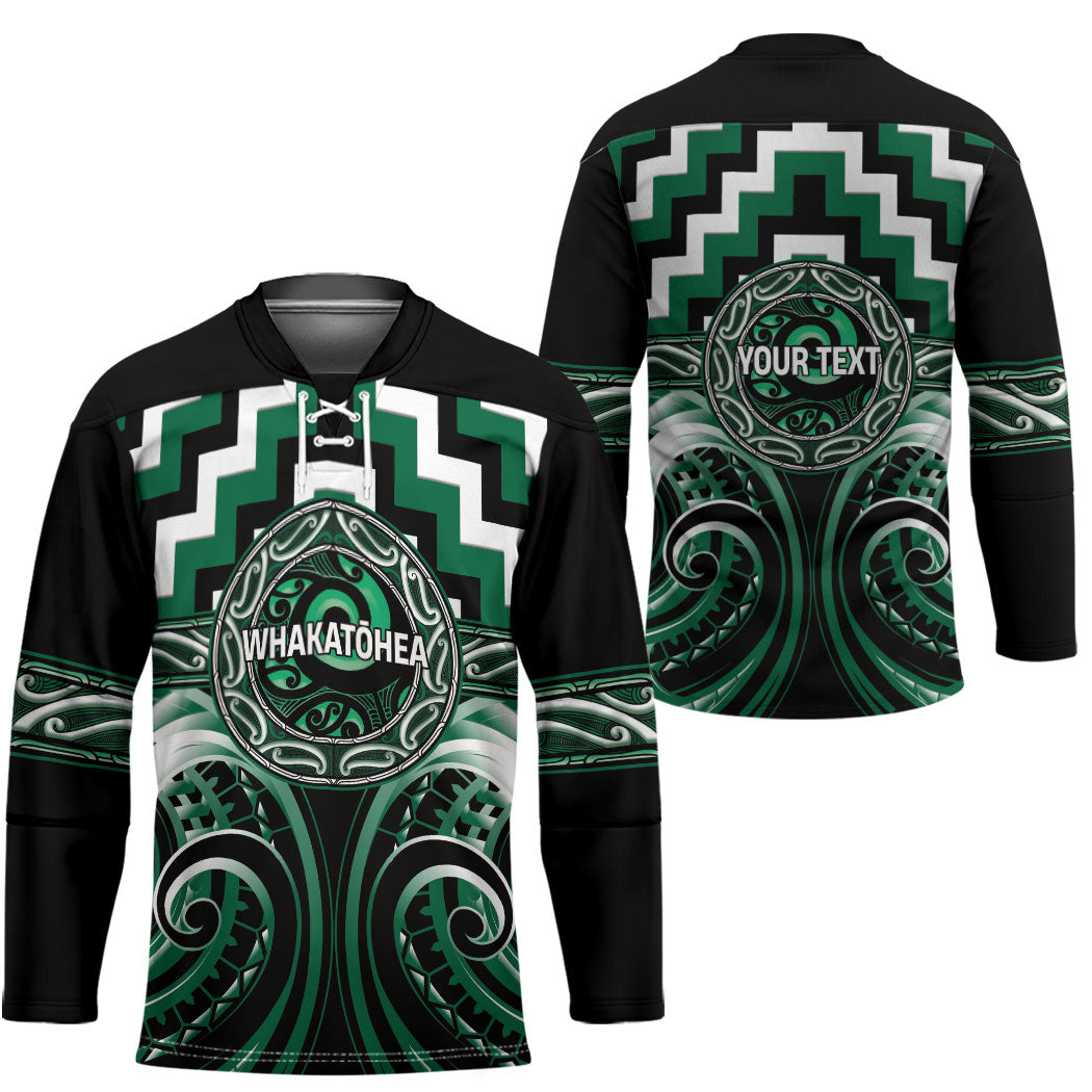 Aotearoa Whakatohea Personalised Hockey Jersey Maori Iwi Poutama Puhoro Tattoo