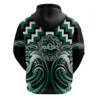 Aotearoa Whakatohea Personalised Hoodie Maori Iwi Poutama Puhoro Tattoo