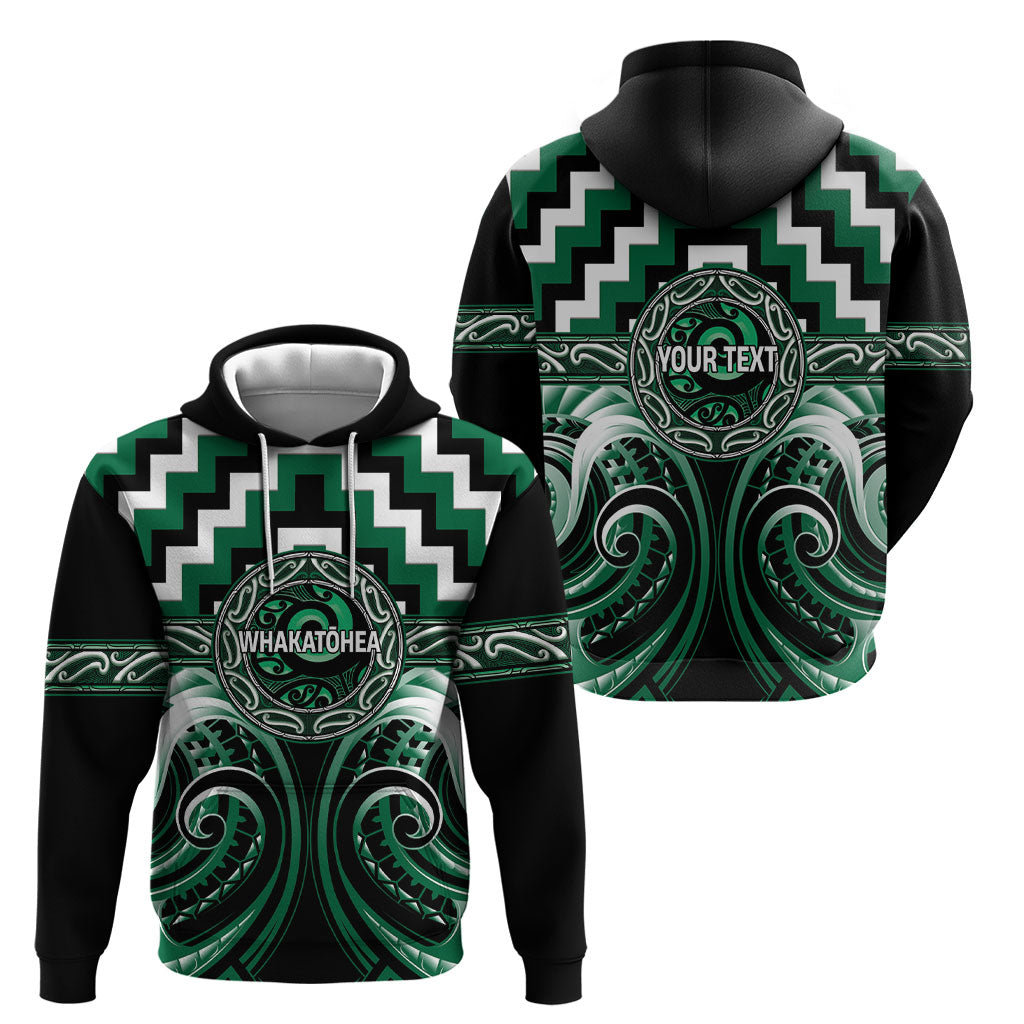Aotearoa Whakatohea Personalised Hoodie Maori Iwi Poutama Puhoro Tattoo