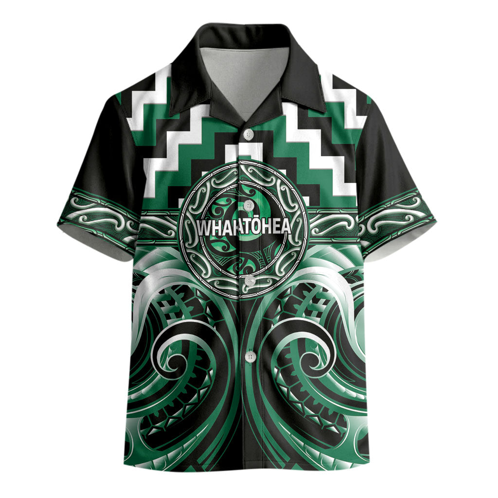 Aotearoa Whakatohea Personalised Kid Hawaiian Shirt Maori Iwi Poutama Puhoro Tattoo