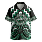 Aotearoa Whakatohea Personalised Kid Hawaiian Shirt Maori Iwi Poutama Puhoro Tattoo
