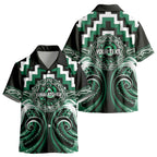 Aotearoa Whakatohea Personalised Kid Hawaiian Shirt Maori Iwi Poutama Puhoro Tattoo