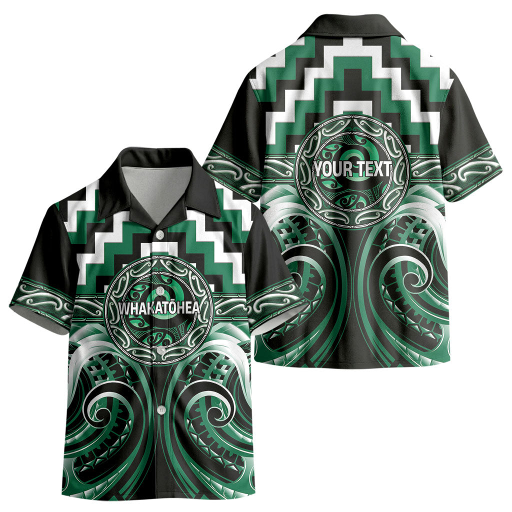 Aotearoa Whakatohea Personalised Kid Hawaiian Shirt Maori Iwi Poutama Puhoro Tattoo