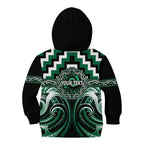 Aotearoa Whakatohea Personalised Kid Hoodie Maori Iwi Poutama Puhoro Tattoo