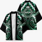 Aotearoa Whakatohea Personalised Kimono Maori Iwi Poutama Puhoro Tattoo