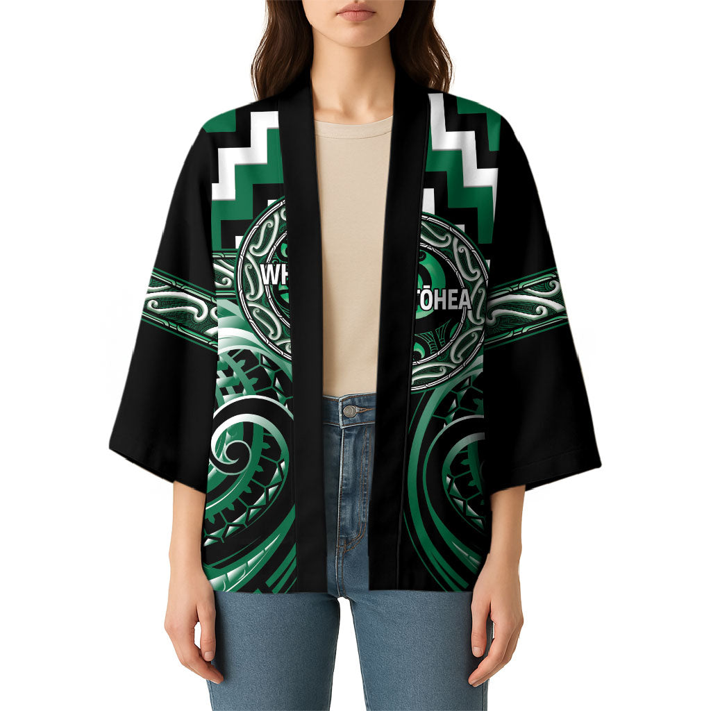 Aotearoa Whakatohea Personalised Kimono Maori Iwi Poutama Puhoro Tattoo