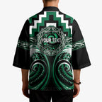 Aotearoa Whakatohea Personalised Kimono Maori Iwi Poutama Puhoro Tattoo