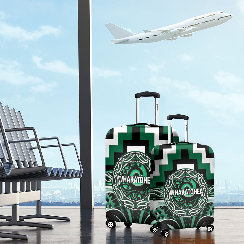 Aotearoa Whakatohea Luggage Cover Maori Iwi Poutama Puhoro Tattoo