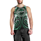 Aotearoa Whakatohea Personalised Men Tank Top Maori Iwi Poutama Puhoro Tattoo