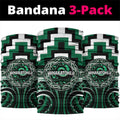 Aotearoa Whakatohea Neck Gaiter Maori Iwi Poutama Puhoro Tattoo