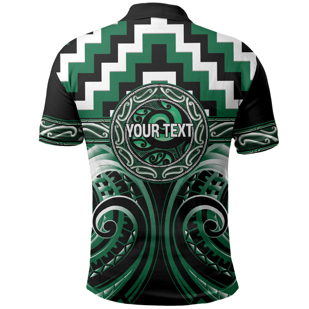 Aotearoa Whakatohea Personalised Polo Shirt Maori Iwi Poutama Puhoro Tattoo