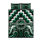 Aotearoa Whakatohea Quilt Bed Set Maori Iwi Poutama Puhoro Tattoo