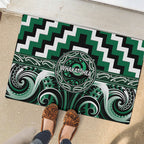 Aotearoa Whakatohea Rubber Doormat Maori Iwi Poutama Puhoro Tattoo