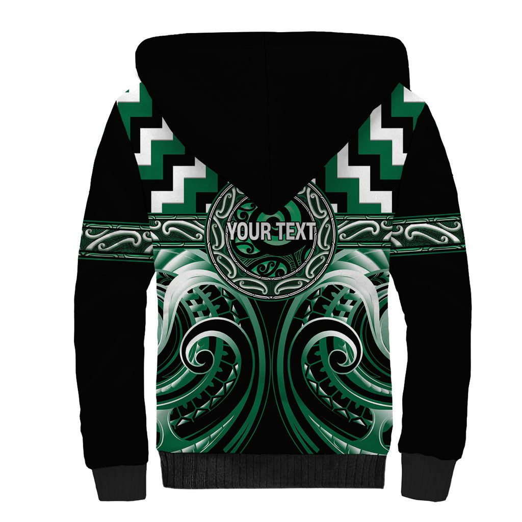Aotearoa Whakatohea Personalised Sherpa Hoodie Maori Iwi Poutama Puhoro Tattoo
