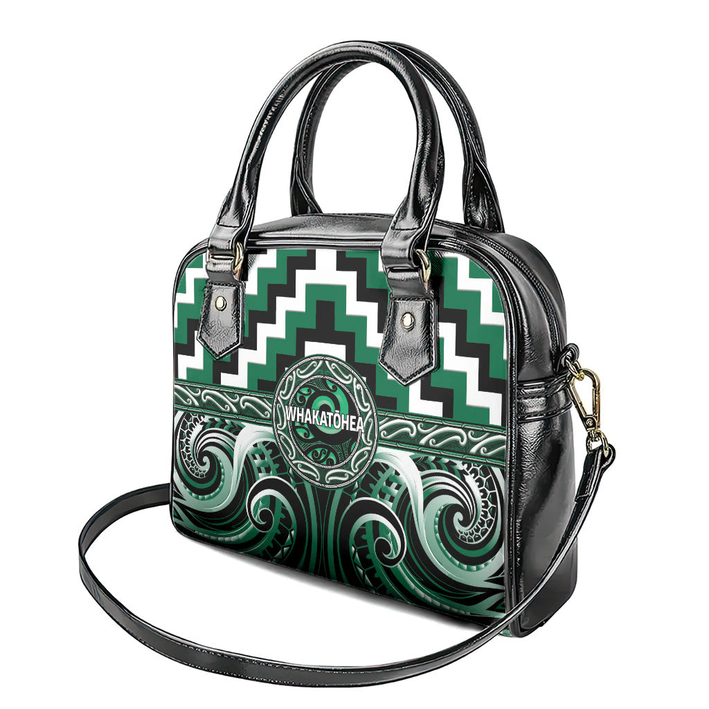 Aotearoa Whakatohea Shoulder Handbag Maori Iwi Poutama Puhoro Tattoo