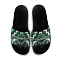 Aotearoa Whakatohea Slide Sandals Maori Iwi Poutama Puhoro Tattoo