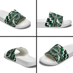 Aotearoa Whakatohea Slide Sandals Maori Iwi Poutama Puhoro Tattoo