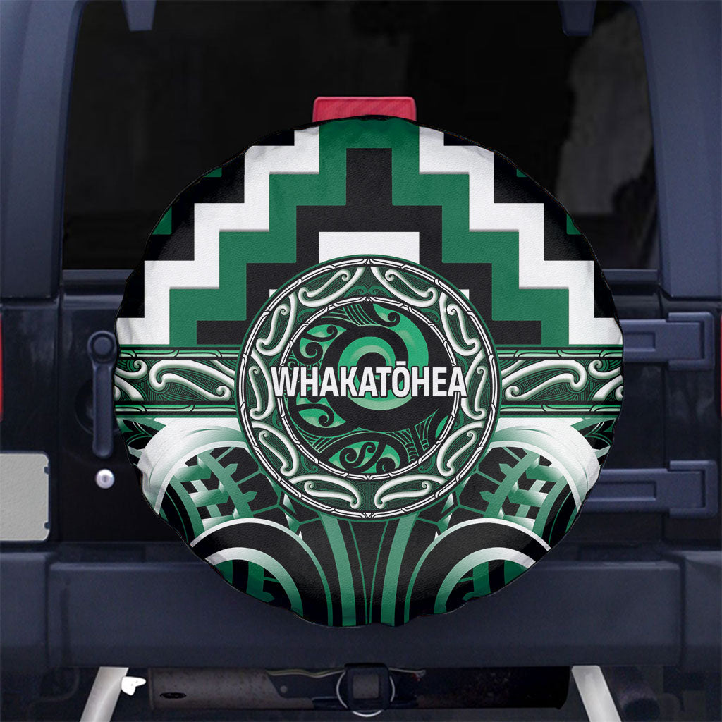 Aotearoa Whakatohea Spare Tire Cover Maori Iwi Poutama Puhoro Tattoo