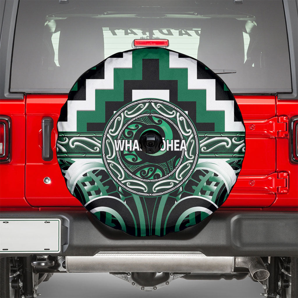 Aotearoa Whakatohea Spare Tire Cover Maori Iwi Poutama Puhoro Tattoo