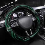 Aotearoa Whakatohea Steering Wheel Cover Maori Iwi Poutama Puhoro Tattoo