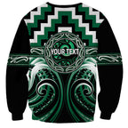 Aotearoa Whakatohea Personalised Sweatshirt Maori Iwi Poutama Puhoro Tattoo