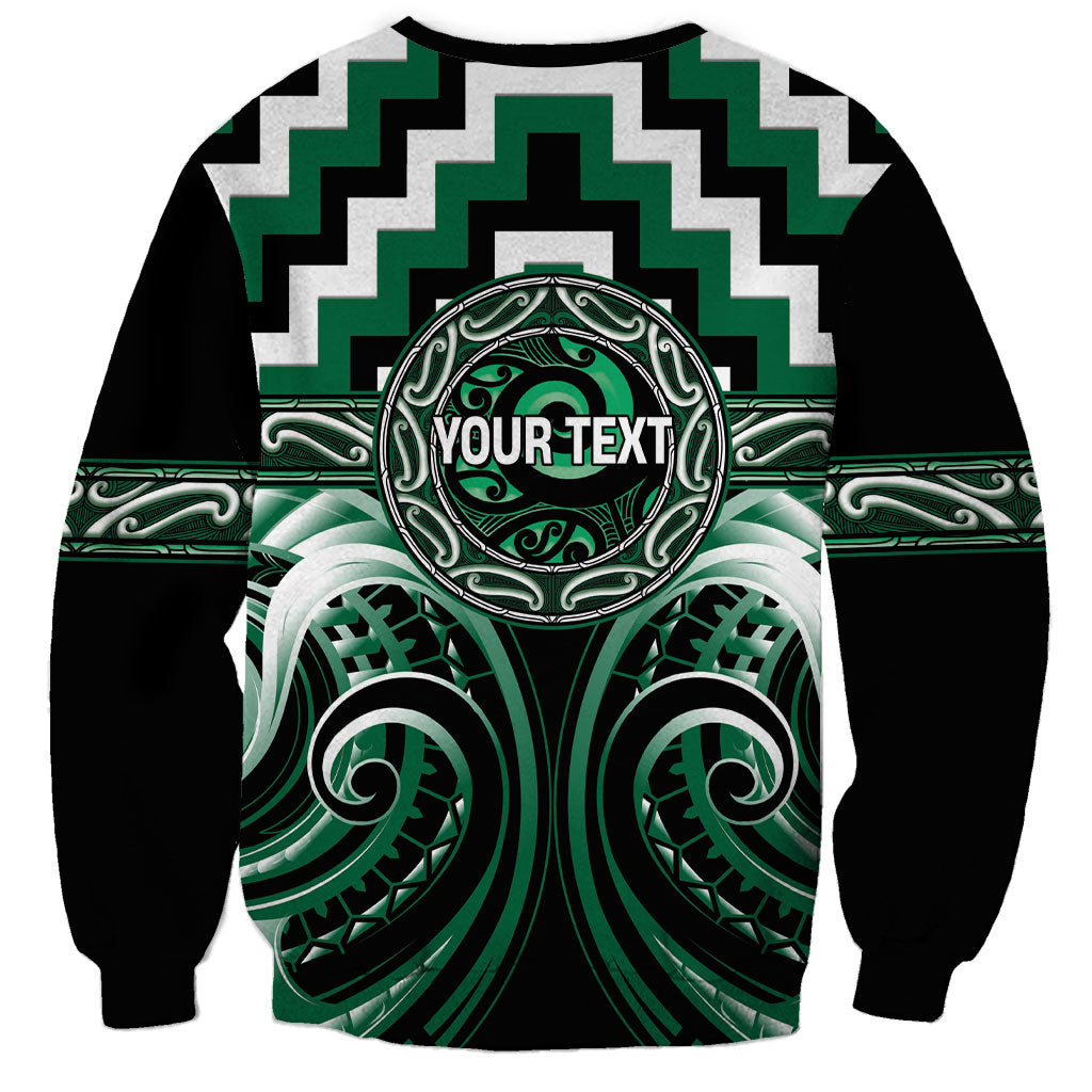 Aotearoa Whakatohea Personalised Sweatshirt Maori Iwi Poutama Puhoro Tattoo