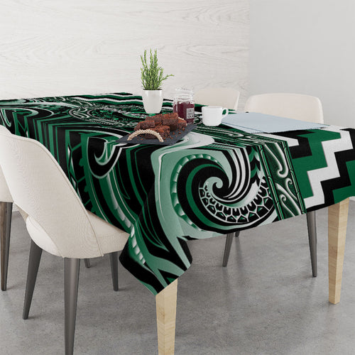 Aotearoa Whakatohea Tablecloth Maori Iwi Poutama Puhoro Tattoo