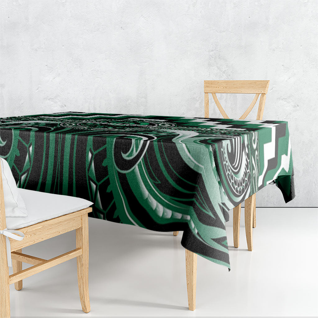 Aotearoa Whakatohea Tablecloth Maori Iwi Poutama Puhoro Tattoo